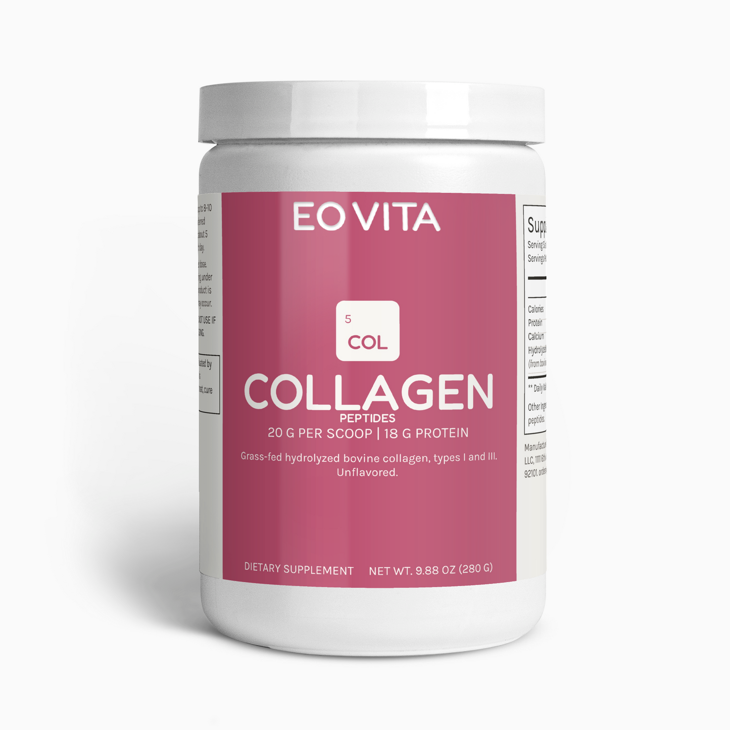 Grass-Fed Hydrolyzed Collagen Peptides