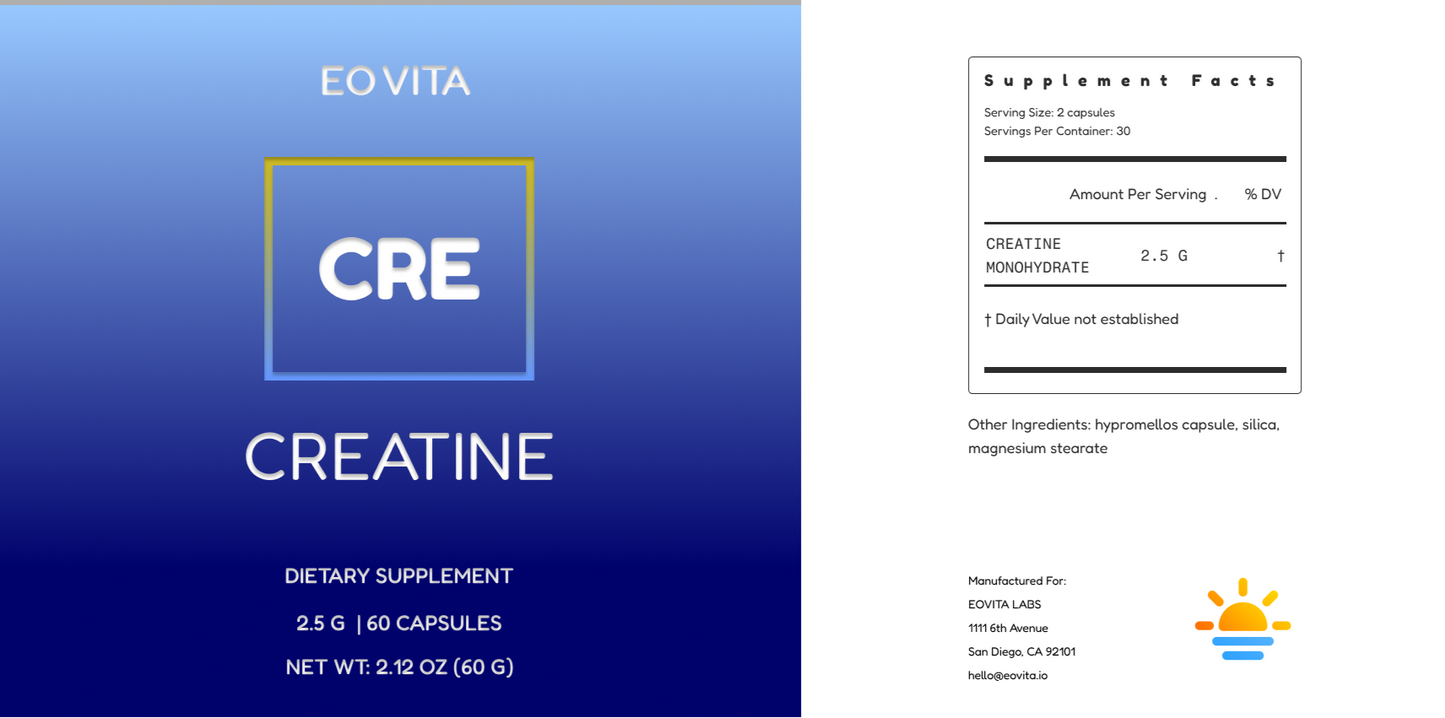 Creatine Monohydrate Capsules